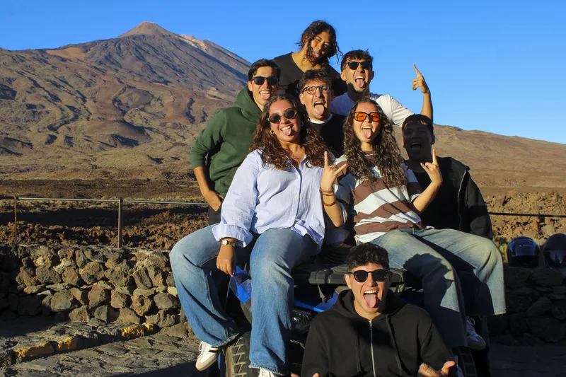 Ruta en quad por los senderos volcánicos del Parque Nacional del Teide